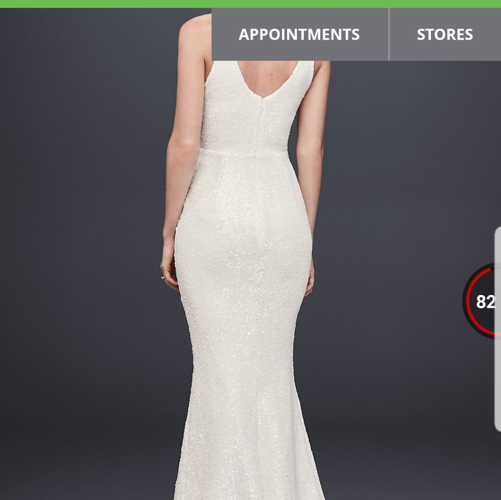 Wedding dress /Reception dress